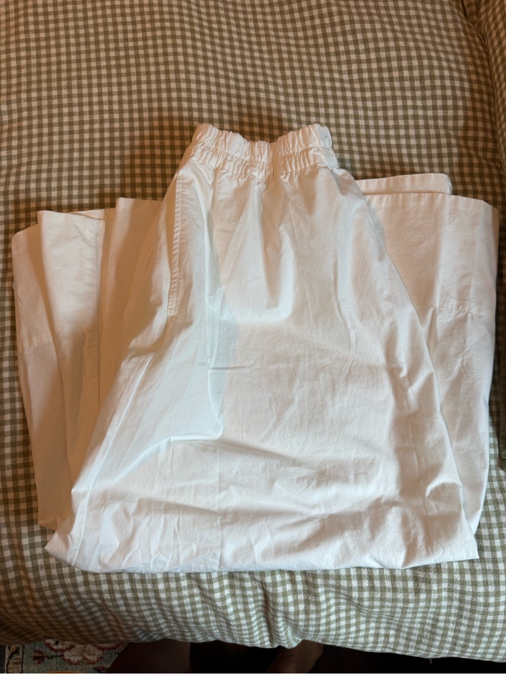 GAP White Maxi Skirt with Elastic Waist